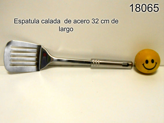 Imagen de ESPATULA CALADA DE ACERO 31CM 3.25